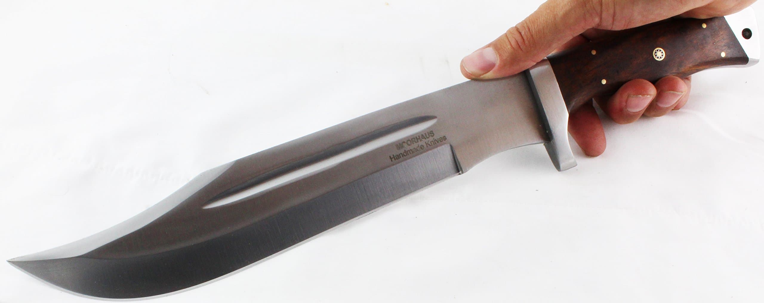 Moorhaus D2 Bowie with Leather Sheath