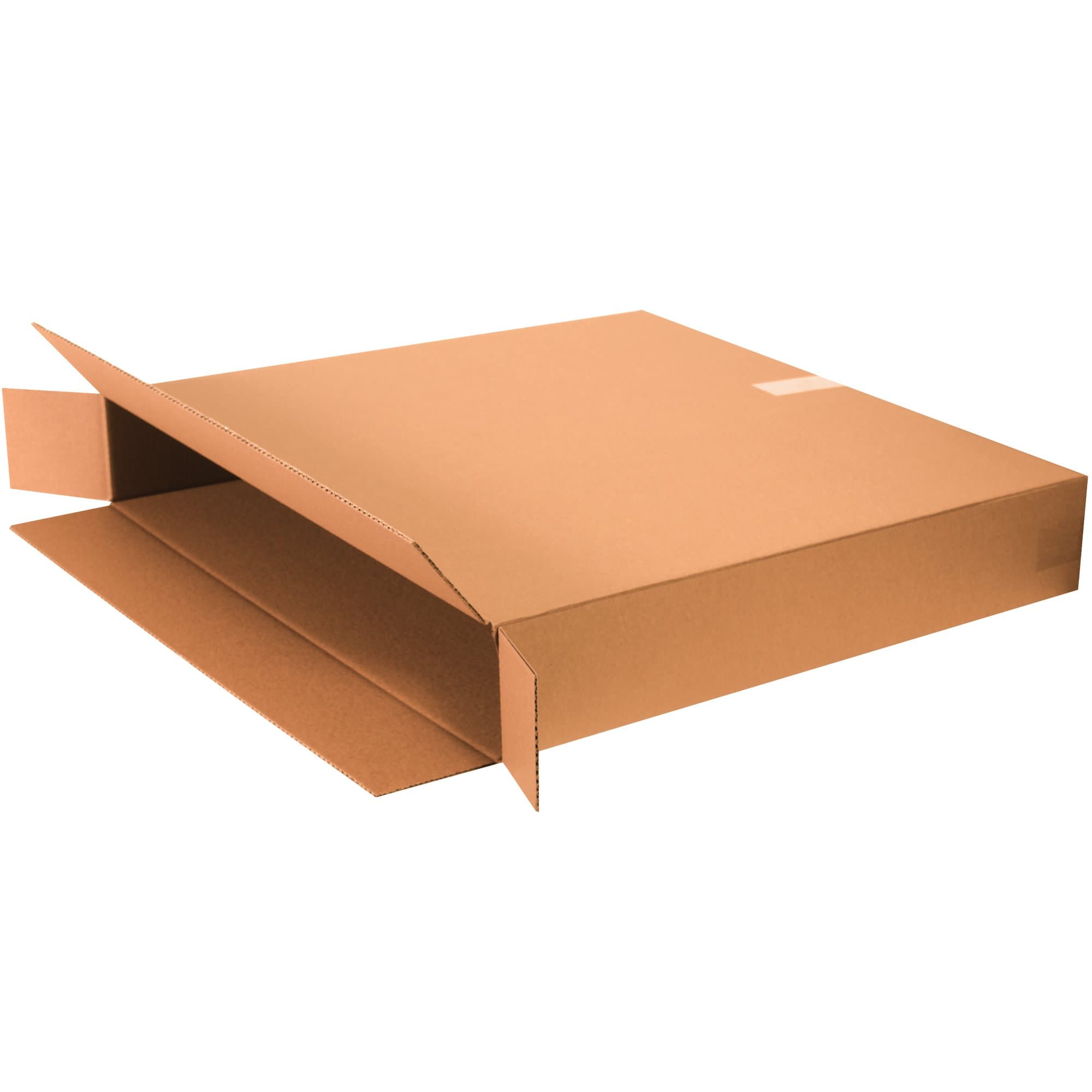 BOX USA 10 Pack of Side Loading Corrugated Cardboard Boxes, 30" L x 6" W x 40" H, Kraft, Shipping, Packing and Moving