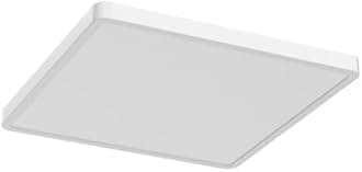 zemty 36W 30CM LED Ceiling Lights, 3240LM Waterproof Bathroom Light, Super Bright 3000K Warm White, Modern Square Flush Mounted Lighting Fixture for Kitchen Hallway Living Room Bedroom Office