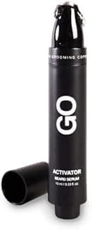 Copenhagen Grooming Beard-growth-serums Activator Go (0.33 Fl. Oz. / 10ml) - Natural - Handy Biotin Serum for Beard Growth Treatment
