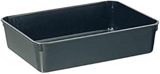 Stewart 2332005 22 cm Gravel Tray without Holes - Black