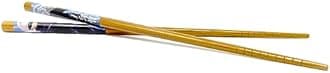 JUST FUNKY Jujutsu Kaisen Chopsticks - Set of 2 Bamboo Chopsticks - 8.85 Inches Long - Yuji Itadori and Satoru Gojo Designs