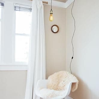 Pendant Light Ceiling Lighting Fitting,1 Pack Industrial Pendant Light Fitting with 4.5m Cable, Iron Hanging Lamps with E27 Lamp Holder for Kitchen Bedroom, Bronze-TB0117