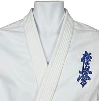 8-oz Kyokushin Karate Uniform Kids gi & Adult Martial Arts uniform Unisex Karate Gi White Color Size 00-6