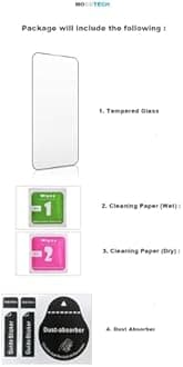 MoCoTech HD+ Edge-to-Edge Tempered Glass for OnePlus 13R 5G – Full Screen Protector Guard, 9H Hardness, Anti-Scratch, Bubble Free, Case Friendly, Ultra Clear with Easy Installation Kit