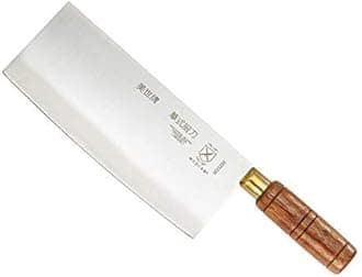 Mercer Culinary Asian Collection Chinese 8-Inch Chef's Knife, Wooden Handle