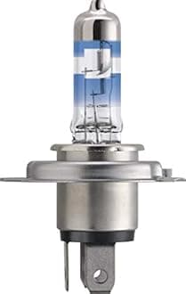 Philips RacingVision GT200 H4 car headlight bulb +200%, set of 2 White