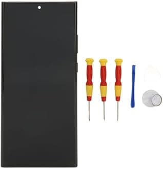 Gernie OLED Screen for Note 20 Ultra, for N986U/B/F/DS Digitizer Assembly Repair Kits with Tools, Phone Screen Replacement with Frame, Black