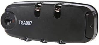 3 Digits Password Code Combination Suitcase Security Lock,Rugged and Versatile Design Travel Luggage Code Fixed Lock for Luggage Case Zipper Suitcase Bag Toolbox Bag