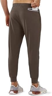 NORTHYARD Men's Joggers Pants with Zipper Pockets Lightweight Sweatpants Athletic Running Workout Track Pants for Men