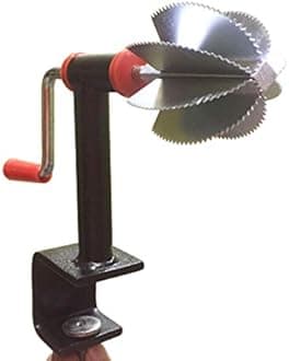 Coconut Scraper Graters Peelers Corers Table and Slab Fit || Stainless Steel Blades with 4'' clamp || Black