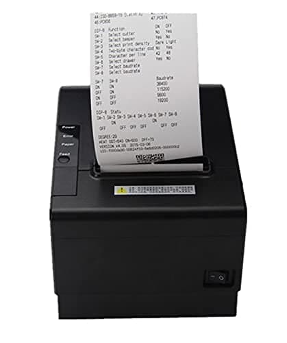 80mm Thermal Receipt Printer with Auto Cutter (USB+BT)
