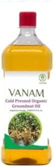 VANAM Cold Pressed Organic Groundnut Oil_2Litre