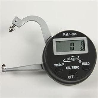 Digital Electronic THICKNESS GAGE 0-1"/25mm MICROMETER CALIPER Inch/mm/Fractions