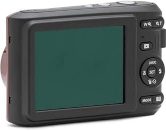 KODAK Pixpro FZ45 Digital Camera Bundle, Includes: SanDisk 64GB SDXC Memory Card, Spare Batteries and Card Reader (4 Items) (Red)