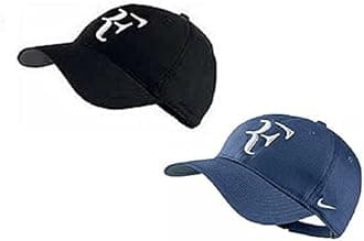 Combo of Blue & Black Color RF Embroidered Baseball Cap, Stylish Cap for Men & Women