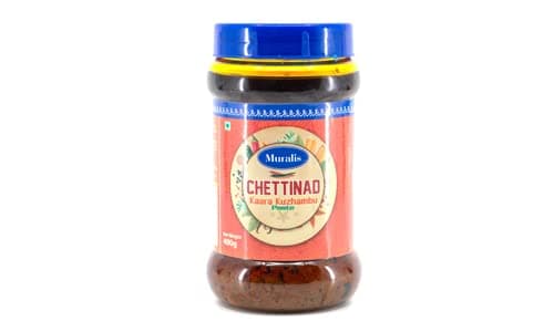Muralis Chettinad Kaara Kuzhambu Paste 400g