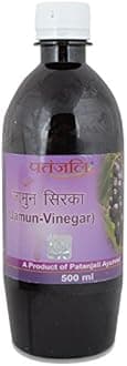 Patanjali Jamun Vinegar - 500ml Bottle