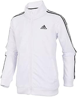 adidas Boy's Big Kid Split Tricot Jacket Warm Up Jacket