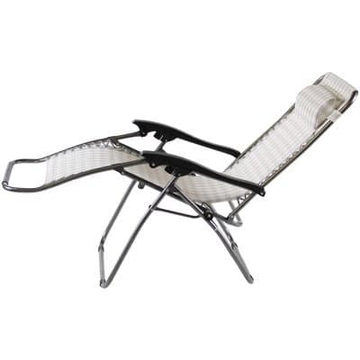 Outdoor Zero Gravity Chair with Cushion
