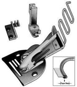 SELCO Adjustable Double Fold Right Angle Bias Binder Set for Industrial Sewing Machine (18mm)