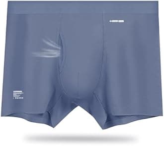 Premium Men's Naked Feeling Air Micro Modal Boxer Briefs 3" - 3X Softer Than Cotton - Snug-Fit Athleisure Trunks
