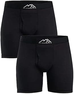 Merino.tech Merino Wool Underwear Mens - 100% Merino Wool Base Layer Boxer Briefs for Men