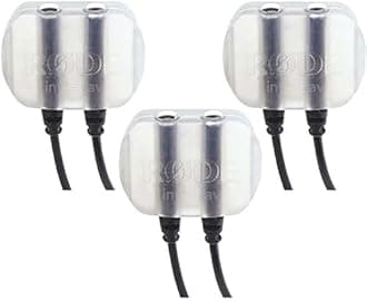 RØDE invisiLav (3 Pack) Clear Mount for Lavalier Microphones Pack of 3