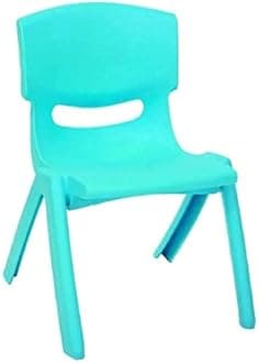 A406Extra Strong Childrens Plastic Chair - Ideal nursery schools, clubs, etc (1, Turquoise)