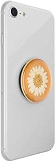 ​​​​PopSockets: Phone Grip with Expanding Kickstand, PopSockets for Phone, Adhesive Grip - White Daisy