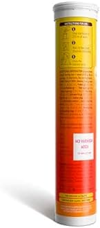 Supradyn PowerFizz Energy Booster 1000 mg Amla, Zinc | 10x More Electrolytes Than Bottled Water | Orange Flavored Hydration | 20 Effervescent Tablets