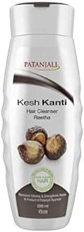2 x Patanjali Kesh Kanti Reetha Shampoo 200 Ml (Total 400 ml)