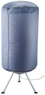 Heated Clothes Airer Drying Pod – Holds Up To 12 Hangers Circulates Hot Air For Quick Drying