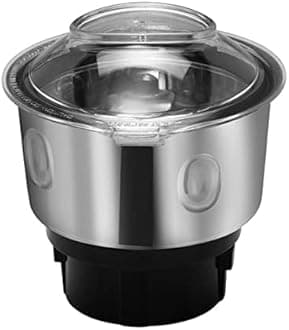 Maharaja Whiteline Infinimax Elite Mixer Grinder, Long Lasting Performance with 750 Watt Motor | Jar Flow Breakers | 5 Years Warranty on Motor (Black & Grey)