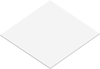VEVOR Ceiling Tiles, Pack of 12, 24 x 24 inches, Suspended Ceiling Tiles Made of PVC Foam, Ceiling Cladding for Home/Office Decoration, Smooth White