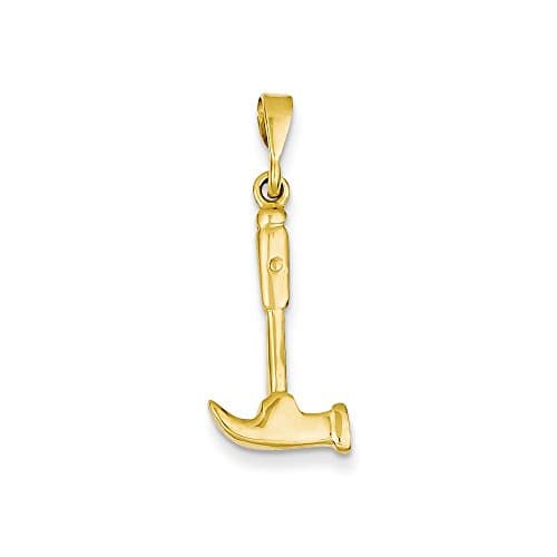 14k Hammer Charm -