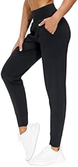 The Gym People Women's Joggers Pants Lightweight Athletic Leggings Tapered Lounge Pants for Workout, Yoga, Running
