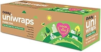 Oddy Uniwraps Food Wrapping Paper (11" x 100 Metres, Multicolor) & Oddy Uniwraps Food Wrapping Paper Sheets| 10x12 ", Pack of 100 Sheets