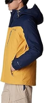 Columbia Men's Whirlibird IV Interchange Jacket, Raw Honey/Collegiate Navy, 3X Big