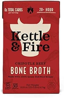 Kettle & FIRE Chipotle Beef Bone Broth, 16.9 OZ