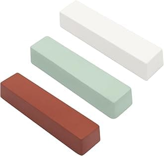 SCOTTCHEN Buffing Polishing Cutting Compounds 12 Oz. Kit - Green Fine/White Medium/Red Coarse - 3 Pack