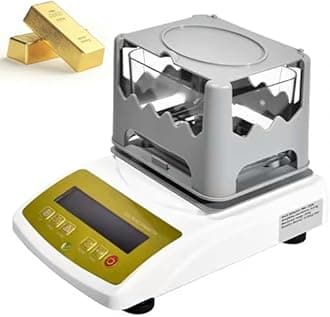 Gold Purity Tester, Precious Metal Densimeter with 0.01g Precision for Jewelry, Bank, Pawn, and Research Lab Use