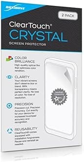 BoxWave Screen Protector Compatible with Samsung Family Hub Refrigerator with Generic (Non-AKG) Speaker - ClearTouch Crystal (2-Pack), HD Film Skin - Shields from Scratches