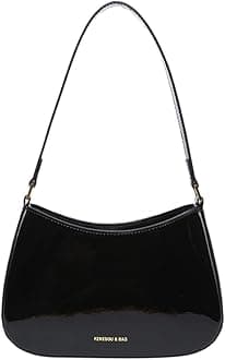 Womens Crescent Shoulder Bag Retro Y2k Purse Fall Fashion Red Shoulder Purse Chic Hobo Handbag Leather Red Bag