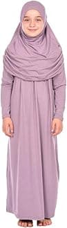 ihvan onlineMuslim Dress for Girls, Long Sleeve One-Piece Islamic Prayer Dress, Hijab for Kids, Girls Abaya, Islamic Gifts
