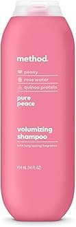 Pure Peace Volumizing Shampoo - For Thicker, Fuller and Visibly Hydrated Hair - Sulfate Free and Safe for Color-Treated Hair - 14 oz
