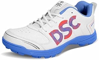 DSC Beamer X Cricket Shoes for Mens (Light Weight | Economical | Durable) Pastel Blue 11 UK