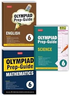 Olympiad Prep-Guide Class 6, IMO-NSO-IEO Chapterwise Previous Year Question Paper For 2022-23 Exam, Set of 3 Books (Mathematics, Science, English) Product Bundle – 13 April 2022