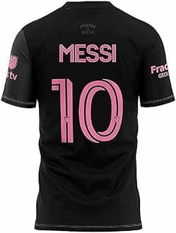 Messi 10 Inter Miami Black Football T-Shirt 2024-2025 (Kid's & Men's)