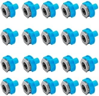 New Ware® Washing Machine Tap Adapter with PVC Thread Connect for Inlet Hose Pipe - Easy Installation, Secure and Leak-Proof Plumbing Solution (Pack of 20)